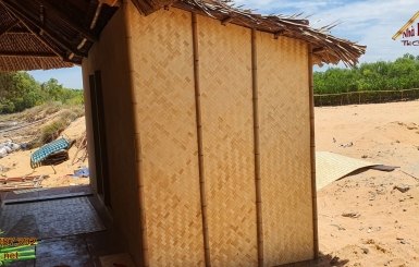 Báo giá thi công chòi tranh miền Tây mộc mạc đẹp mắt