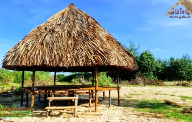 Địa chỉ chuyên thi công chòi lục giác mái lá uy tín, giá tốt
