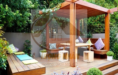 Mẫu thiết kế chòi nghỉ sân vườn cực đẹp 2022