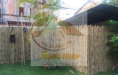 Cách làm hàng rào tre dẫn đầu xu hướng thiết kế