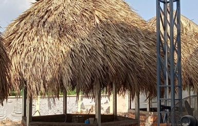 Địa chỉ thi công mẫu chòi lục giác sân vườn đẹp, uy tín