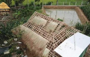 Bảng giá thi công các loại công trình nhà lá miền tây-  Nhà Lá Trọng Nhân