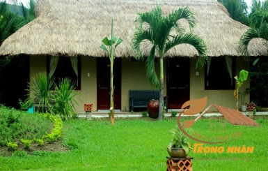 Nét đẹp nhà tranh nghèo của làng quê Việt | Nhà Lá Miền Tây