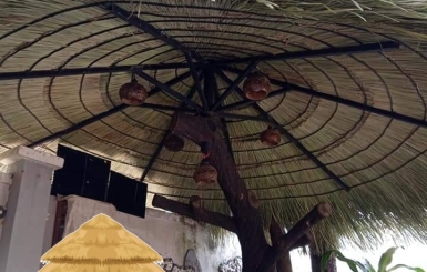Dịch vụ thi công chòi lá nhà hàng, homestay chuyên nghiệp