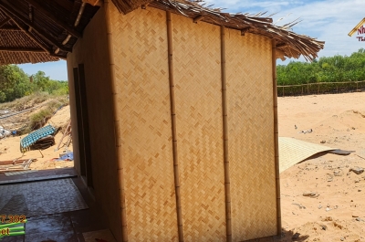 Báo giá thi công chòi tranh miền Tây mộc mạc đẹp mắt
