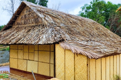 Hình ảnh nhà lá đẹp, đơn giản và gần gũi thiên nhiên