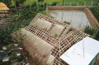 Bảng giá thi công các loại công trình nhà lá miền tây-  Nhà Lá Trọng Nhân