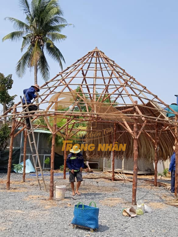 Hướng dẫn kỹ thuật thi công nhà chòi lá