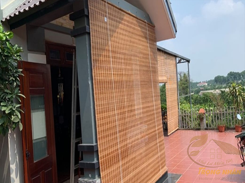Cấu tạo của mành tre trúc