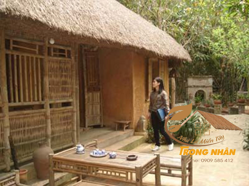 Chi phí thi công nhà tranh vách đất 