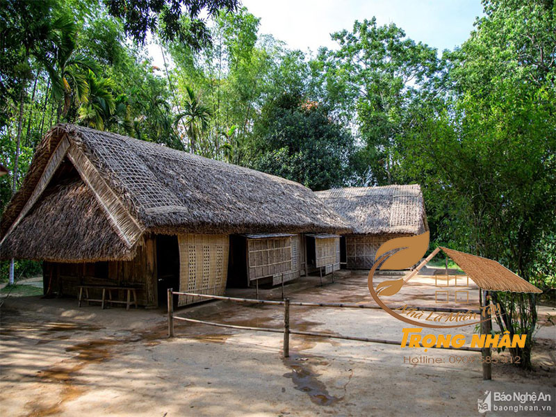 Cấu trúc cơ bản của một ngôi nhà tranh vách đất