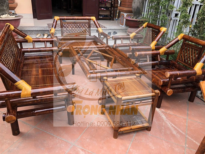 Những lưu ý khi sở hữu và sử dụng bộ bàn ghế tre