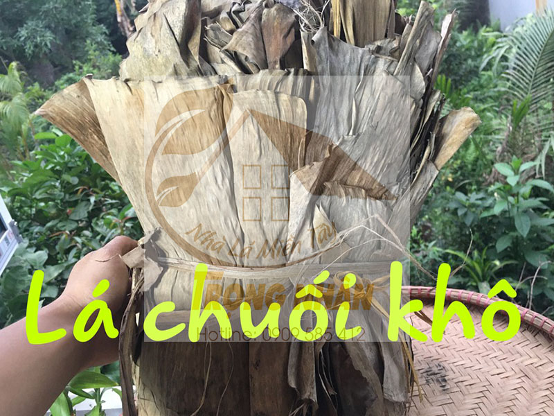 Tìm mua lá chuối khô tại Nhà Lá Miền Tây