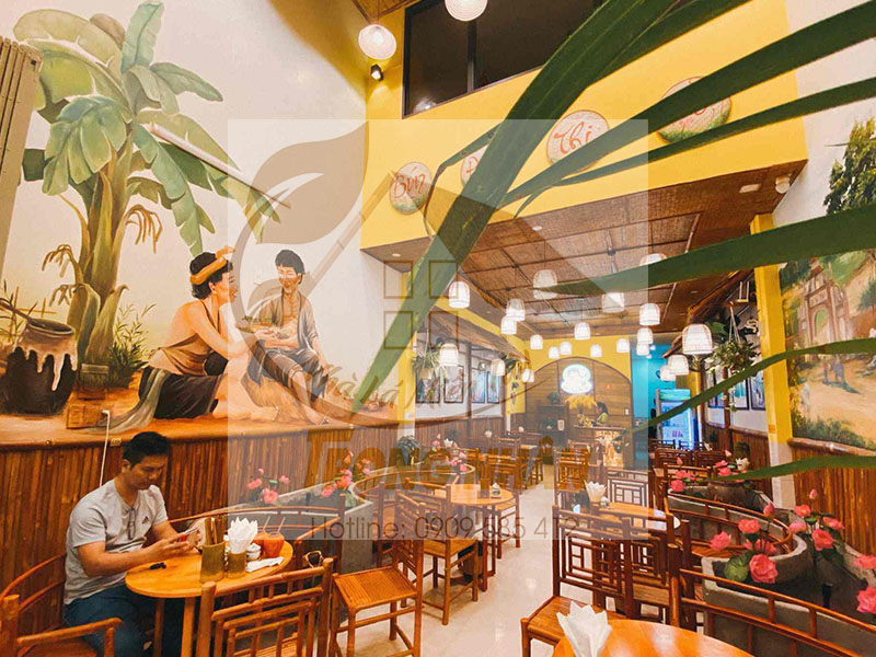 Thiết kế quán bún đậu mắm tôm đẹp mắt nên lựa chọn nội thất như thế nào?