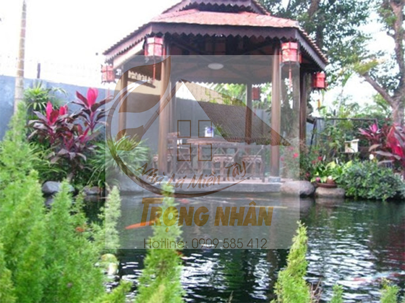 Nhà chòi sân vườn thủy tạ
