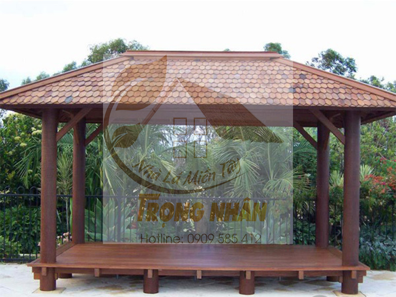 Mẫu thiết kế chòi nghỉ sân vườn cực đẹp 2022