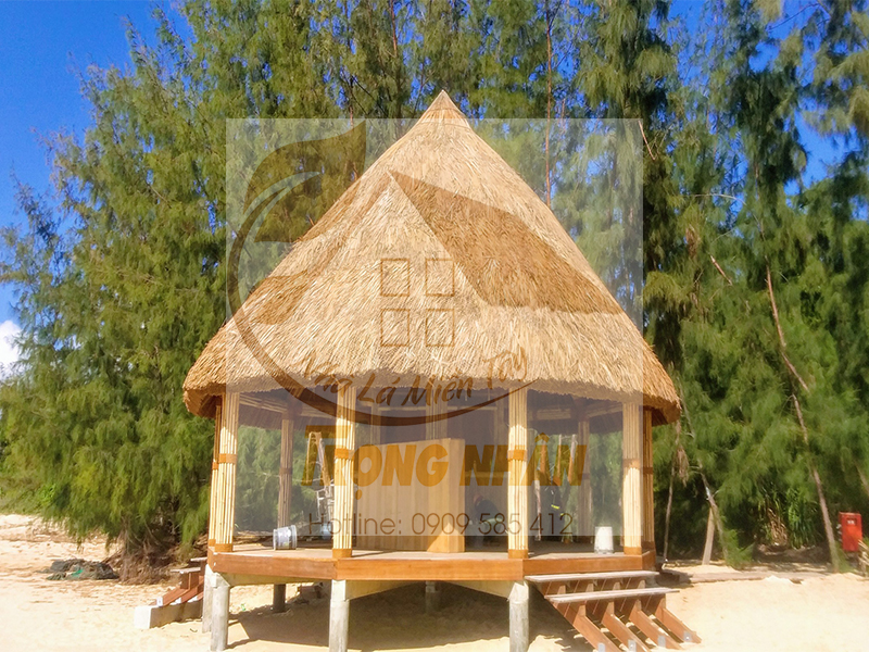 Sự sáng tạo vượt trội trong thiết kế thi công chòi tre