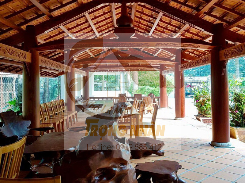 Chất liệu gỗ luôn mang đến vẻ tự nhiên, mộc mạc và chặt chẽ