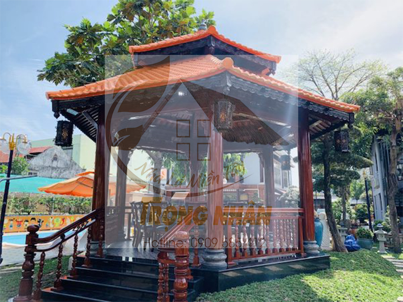 Mẫu chòi nghỉ mang phong cách Châu Âu