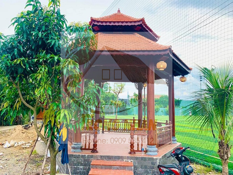 Nhà chòi sân vườn độc đáo và ấn tượng nhất