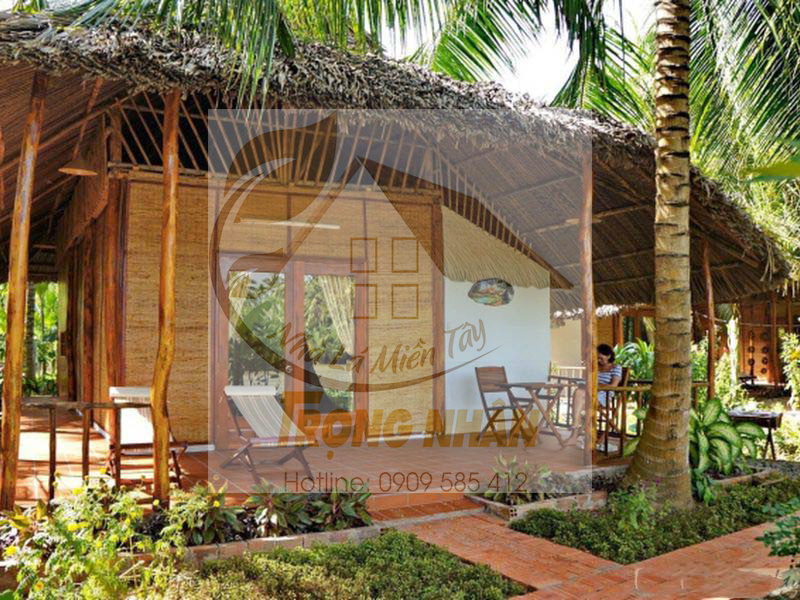 Phong cách thiết kế nhà tre này đặc biệt phù hợp với những người dân sống ở miền trung nước ta