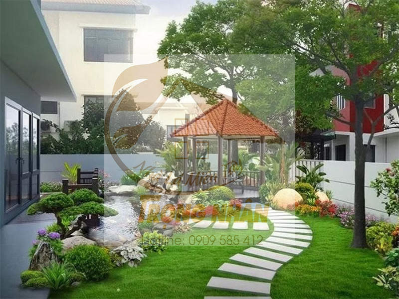 Cần tính toán chi tiết về kích thước chòi nghỉ