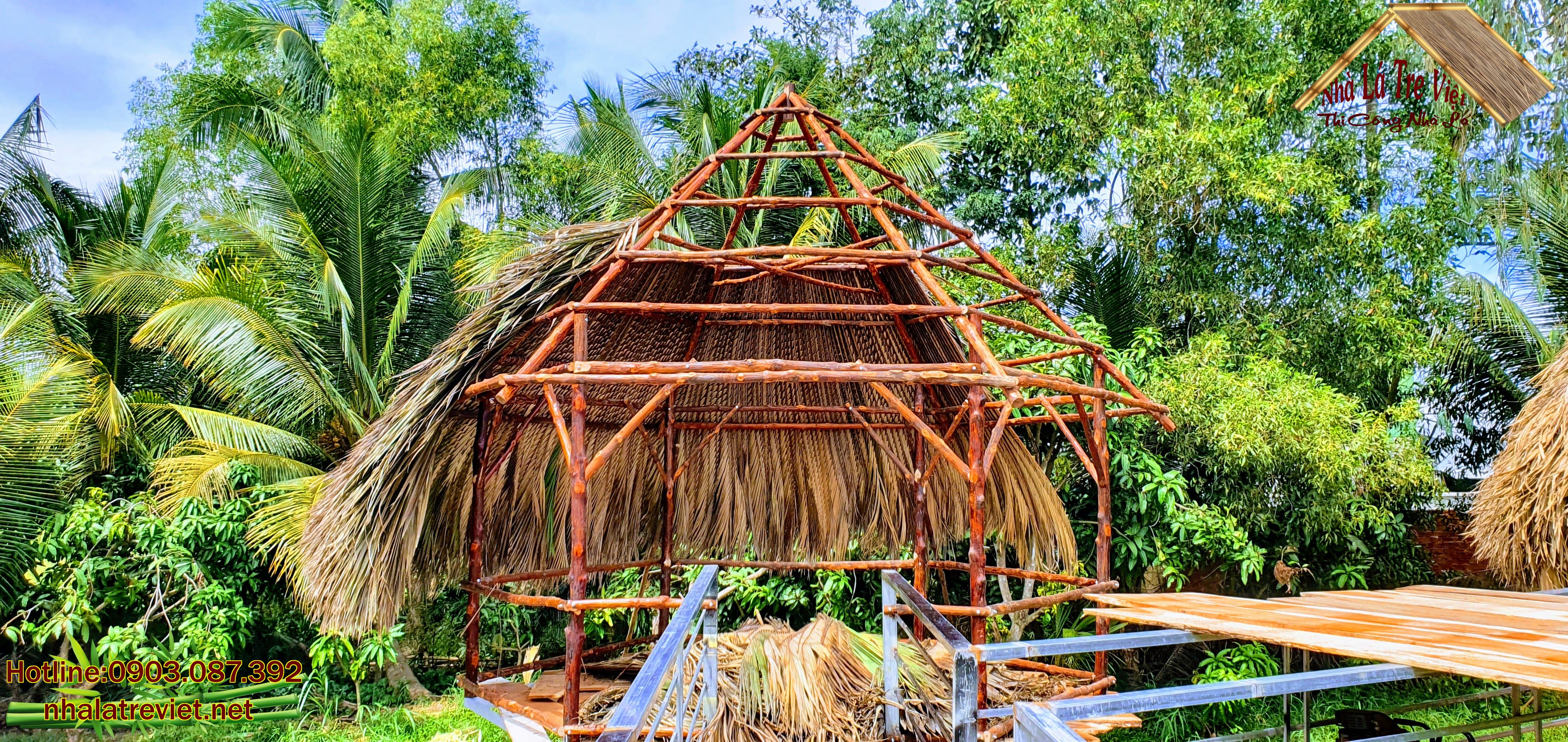 nhà chòi sắt đẹp