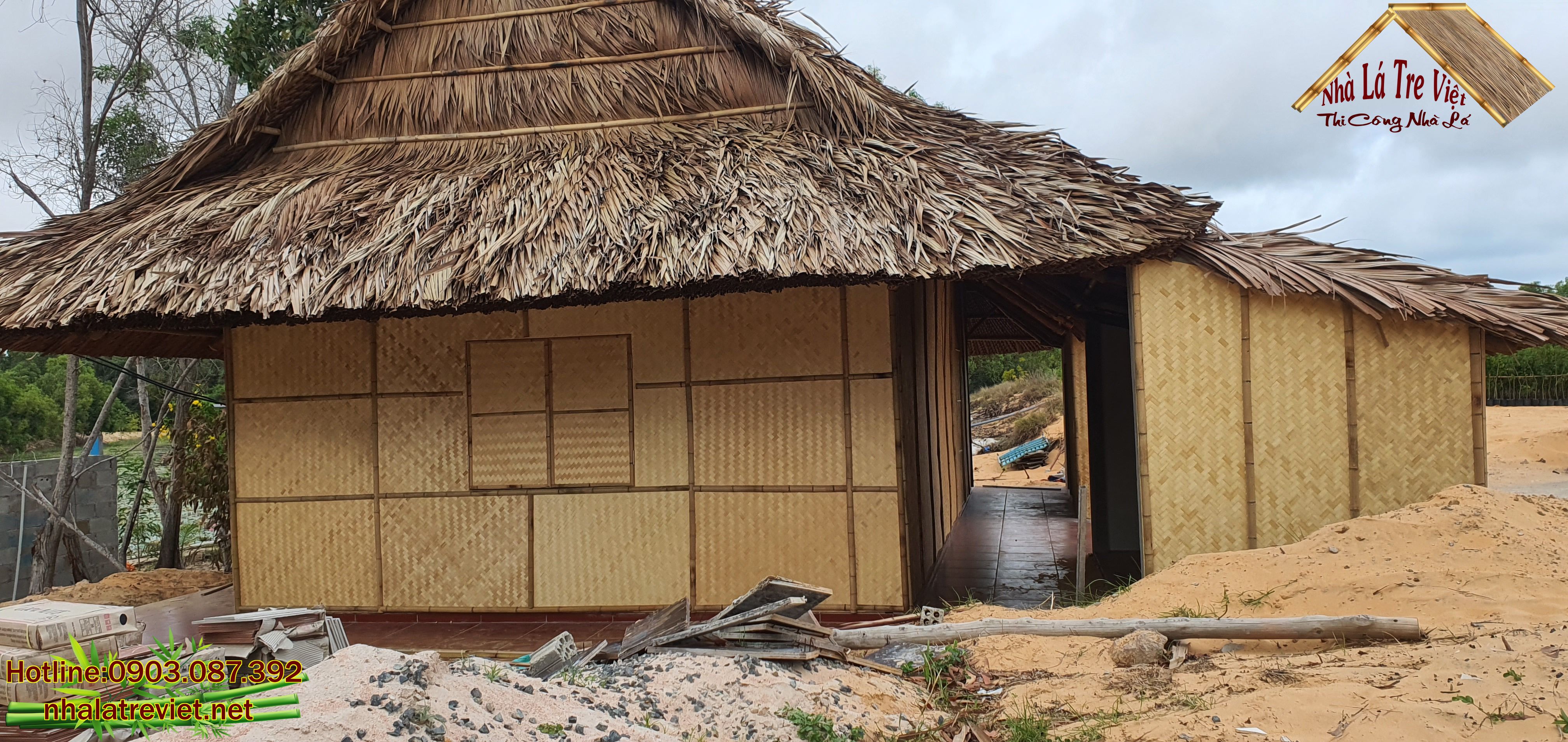 nhà lá đẹp miền tây