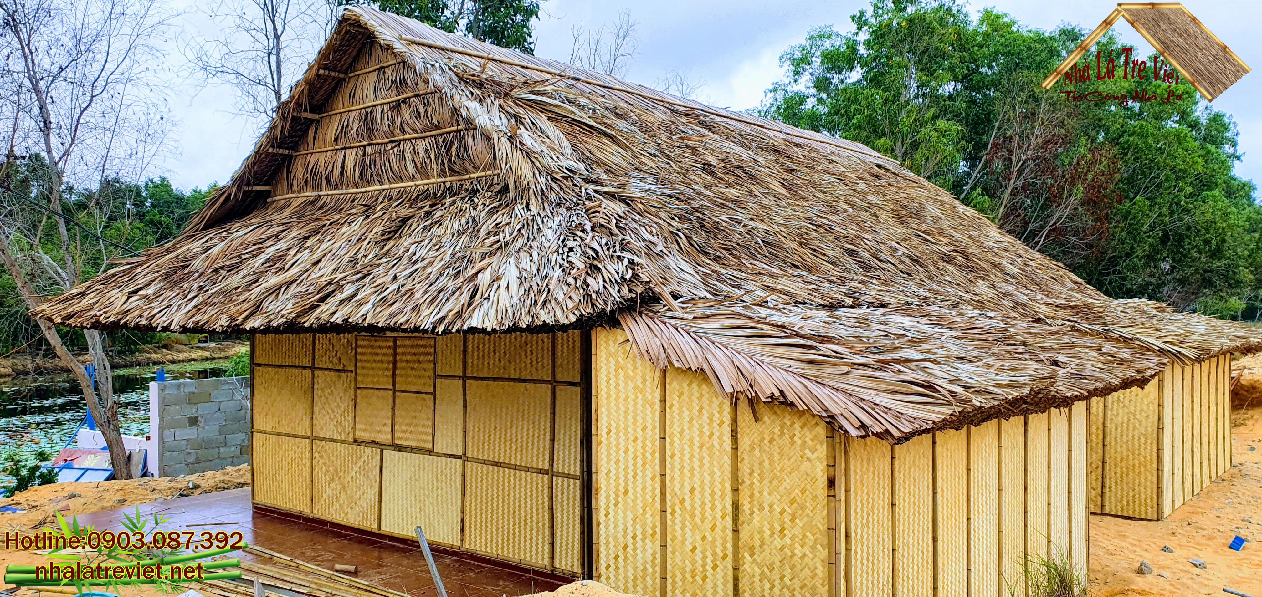 nhà lá đẹp miền tây