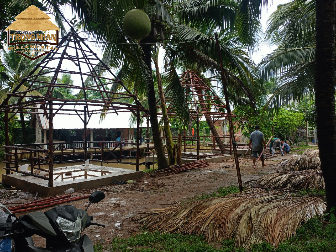 thi công chòi nghỉ