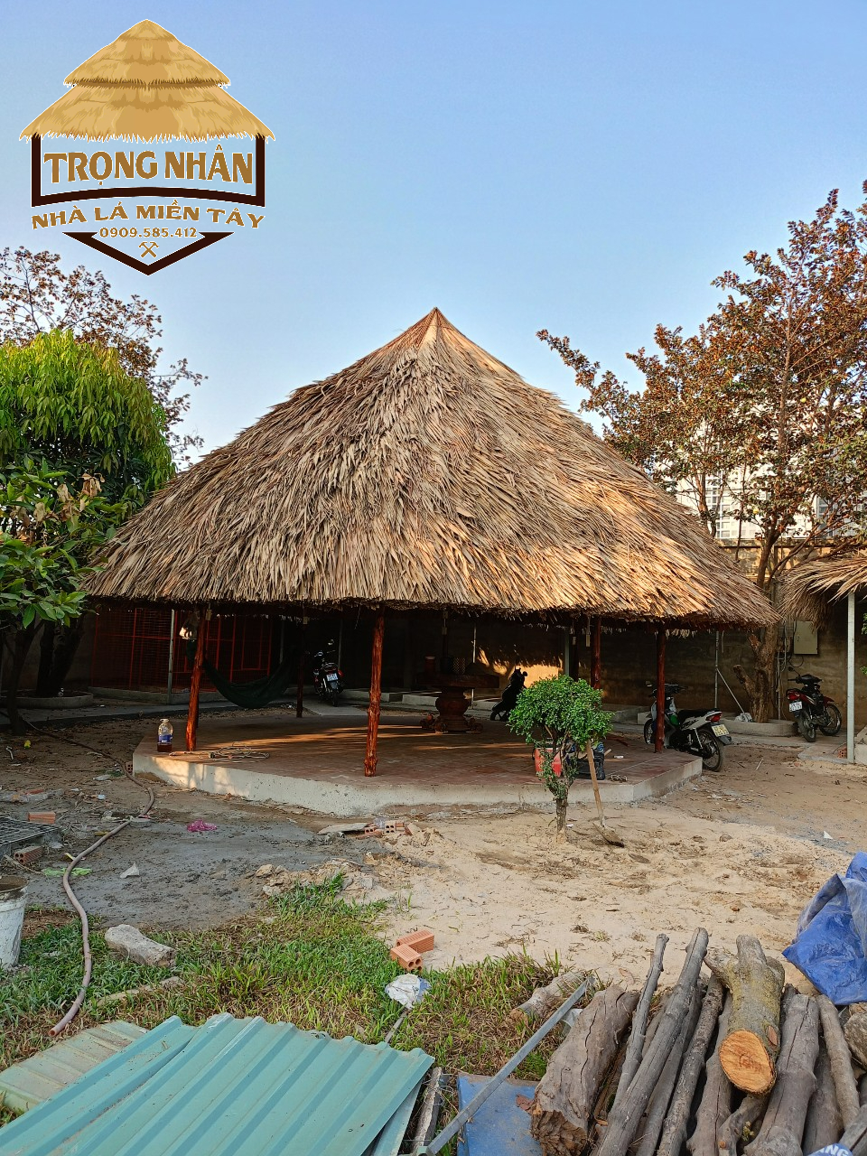 thi công chòi nghỉ