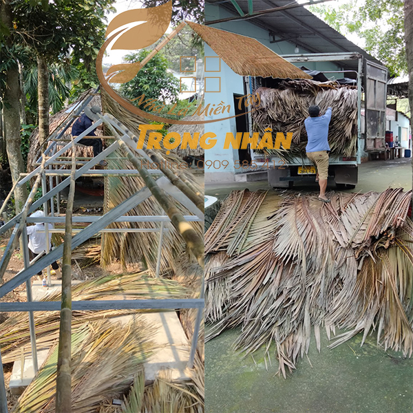 xây nhà lá miền tây