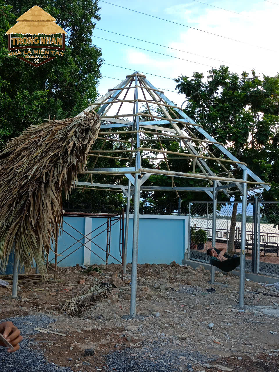 giá nhà chòi bằng sắt