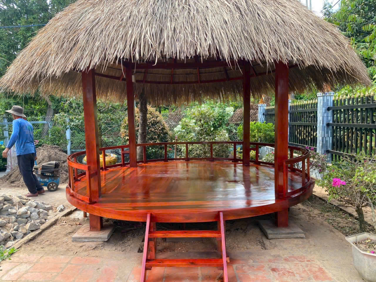 chi phí làm chòi lá