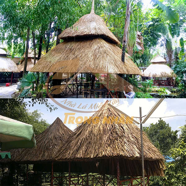 giá lá dừa lợp nhà