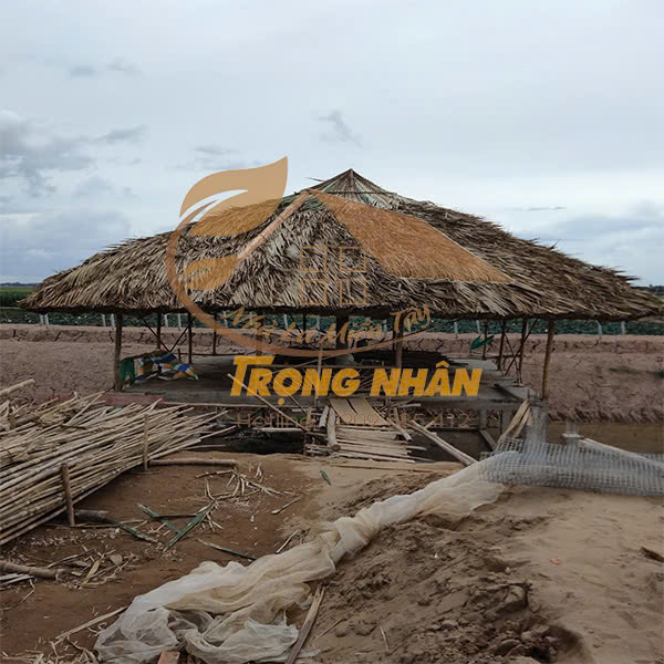 giá lá dừa lợp nhà